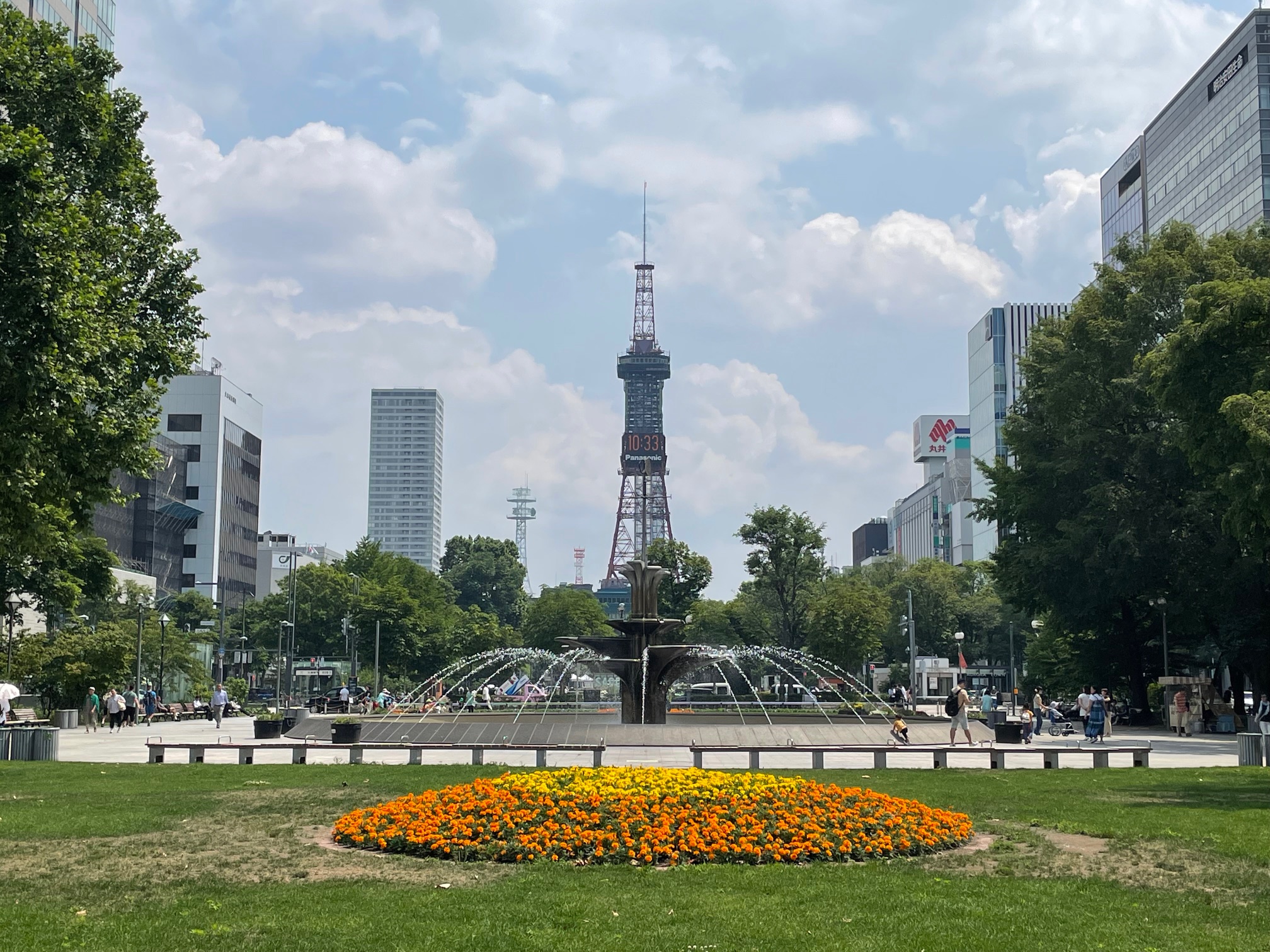 札幌大通公園　夏