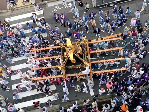 さぎ沼まつり2025　有馬神明神社　お神輿
