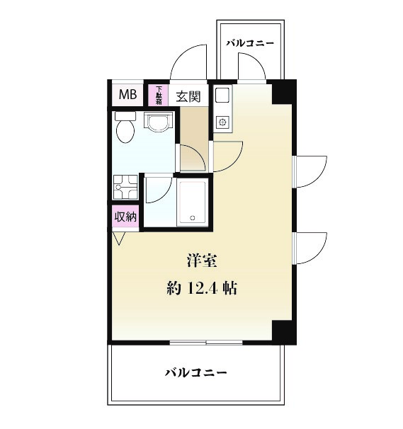 唐戸第一ビル　301　間取図